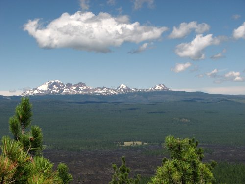 The sisters from Lava Butte